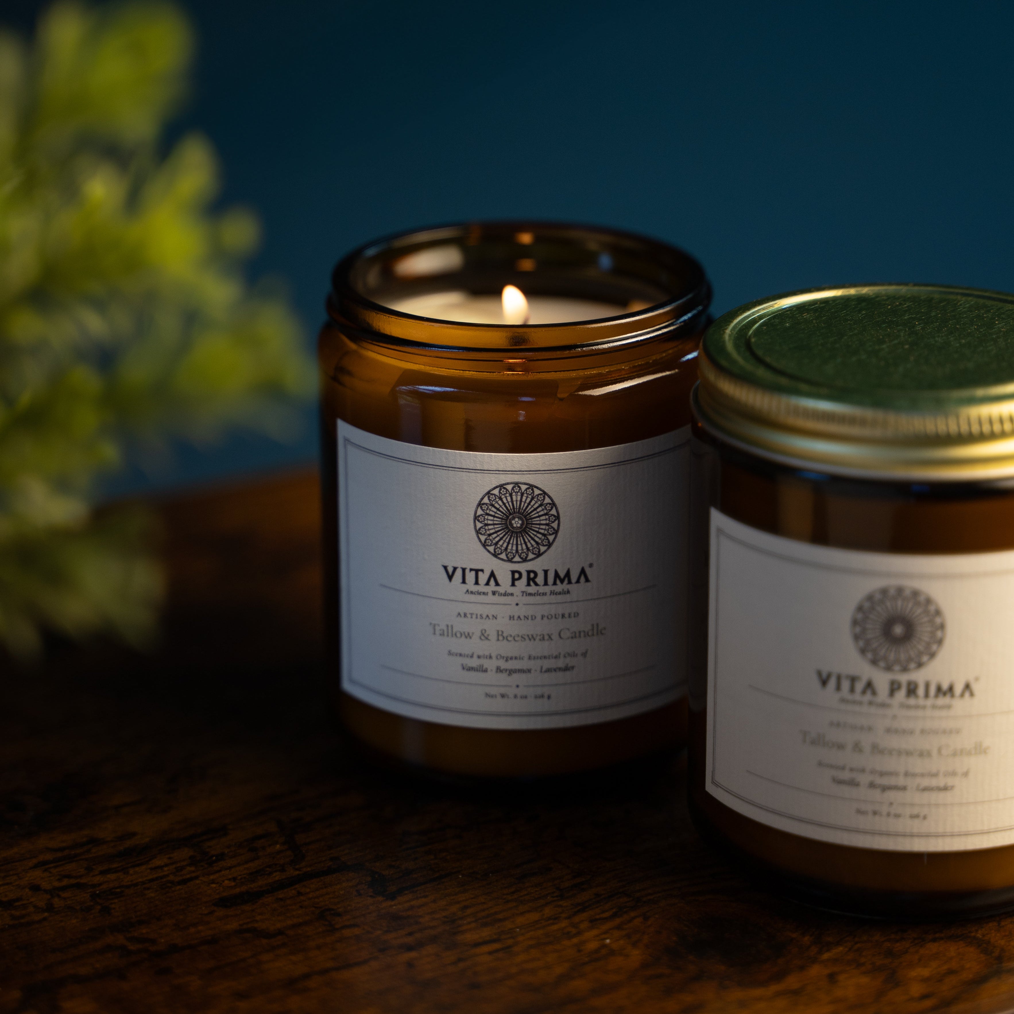Tallow & Beeswax Candle