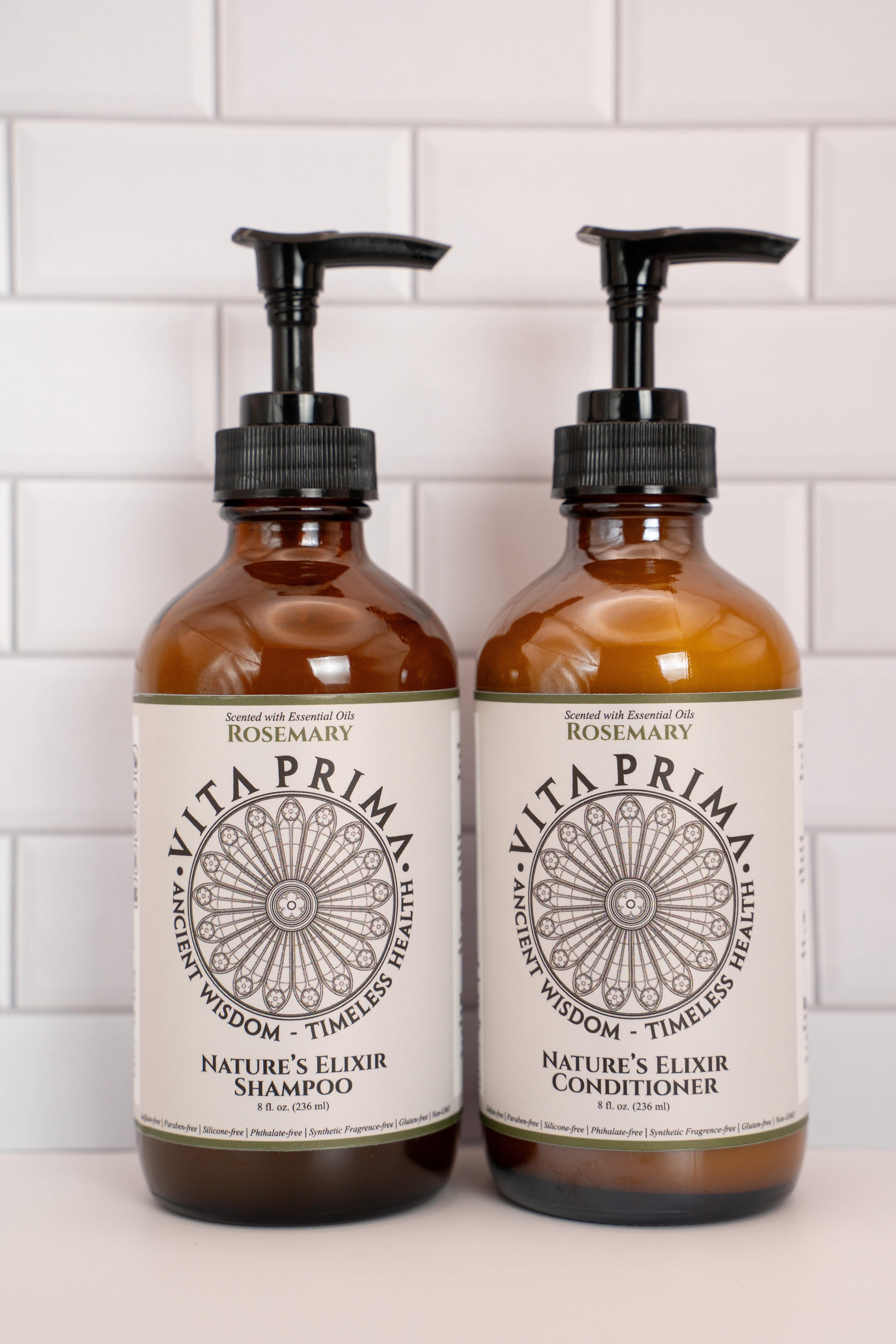 Nature's Elixir Shampoo and Conditioner Combo