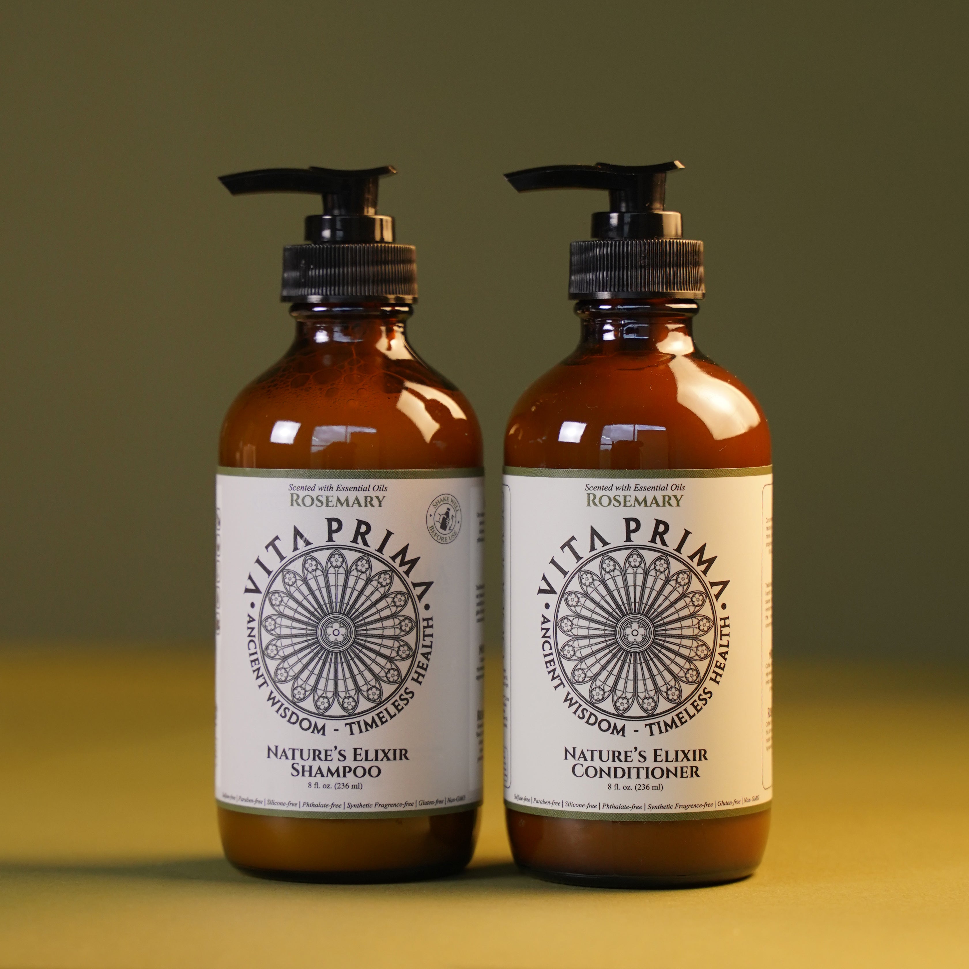 Nature's Elixir Shampoo and Conditioner Combo