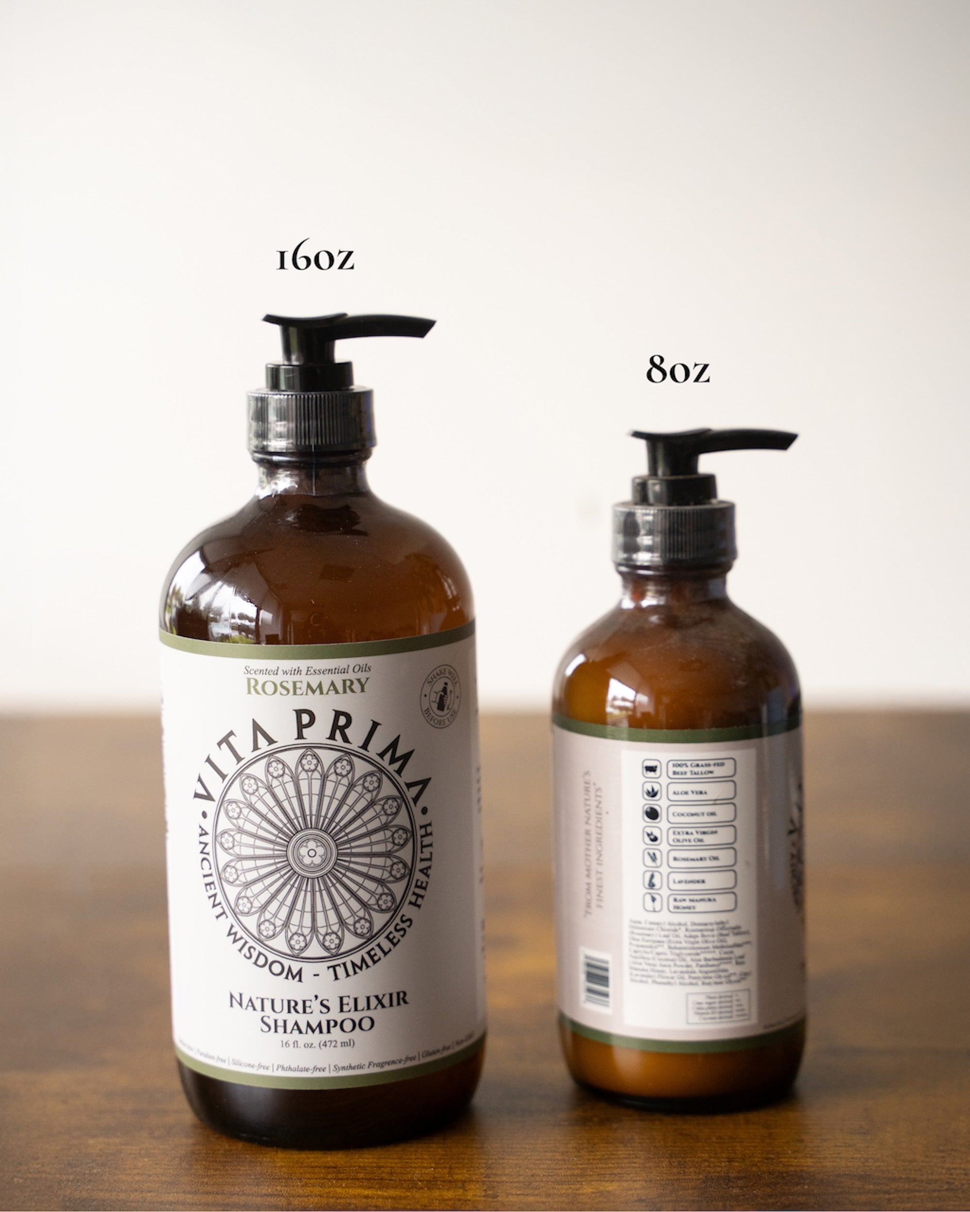 size bottle comparisons